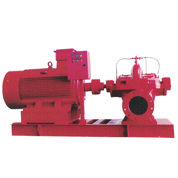 XBD-JSS series split case double suction fire pump set