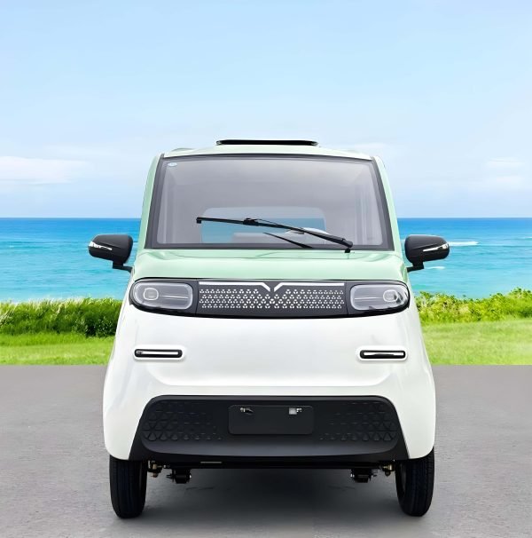 New energy electric four-wheeler household scooter lithium battery leisure adult closed with canopy four-wheel ladies small - Image 3